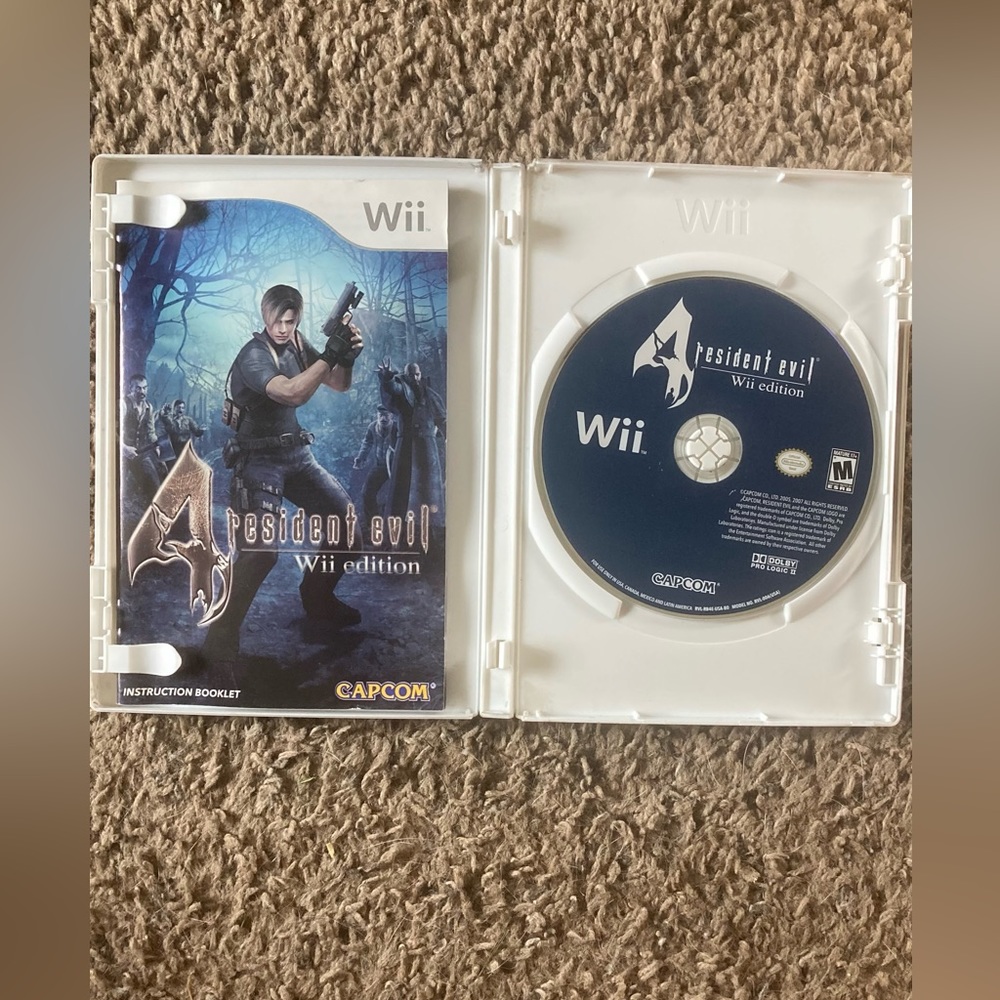 Wii Resident Evil 4 Game